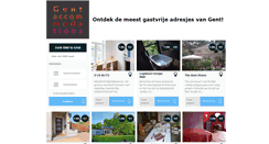 Desktop Screenshot of gent-accommodations.be